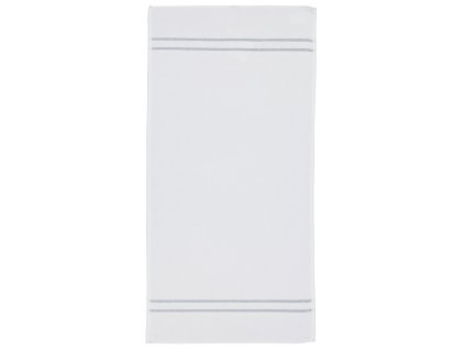 Feiler LA GLAMOUR ručník 50 x 100 cm white - silver