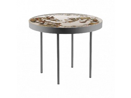 table basse chevaux du vent anthracite