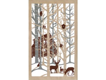 Beauvillé Escapade en Foret utěrka 50x80 cm