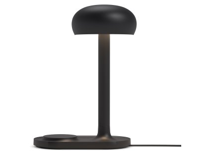Bezdrátová lampa s Qi nabíječkou 29 cm EMENDO, černá  Eva Solo