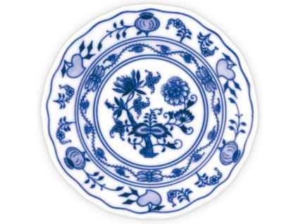 Český porcelán Cibulák Pečivový talíř 13 cm