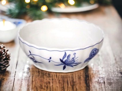 181764 1 zadelavaci misa 24 cm cibulak modra cesky porcelan