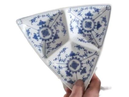 Český porcelán Slaměnka Třídílná miska Trina 20,5 cm