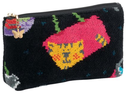 Feiler CRAZY BAGS kosmetická taštička M8 18 x 11 x 4 cm schwarz