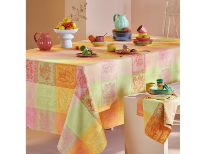 serviette pur coton coloris multicolore chatoyant mille abecedaire chatoyant (2)