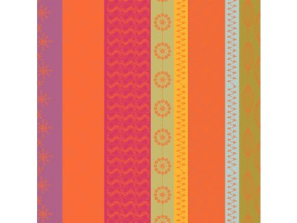 serviette pur coton coloris multicolore samba mille broderies samba (1)