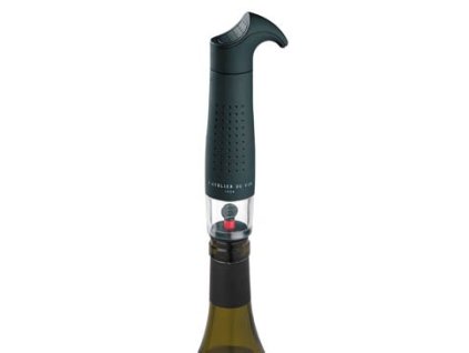 21446 vakuova pumpa cerna 2 zatky na vino atelier du vin