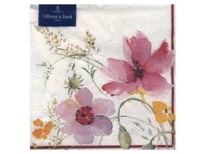 Villeroy & Boch Mariefleur Papírové ubrousky velké 33x33 cm