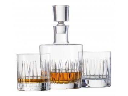 Zwiesel Glas DESTILLE NO. 2 by Charles Schumann Sada karafa + 2 sklenice na whisky Zwiesel Glas