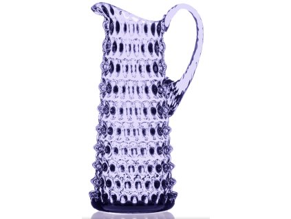 Džbán - alexandrite 1200 ml POLKA DOT , Sklárna Květná