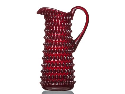 2085 polka dot 1200 ml ruby (kopie)