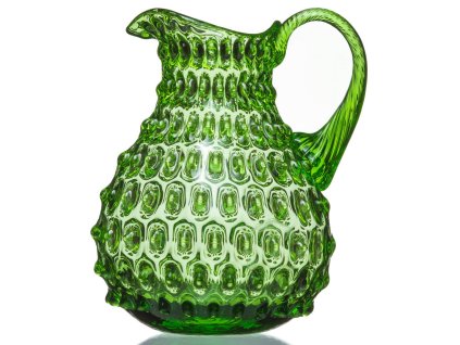 Světle zelený 2000 ml POLKA DOT , Sklárna Květná