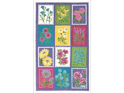 Beauvillé Timbres en Fleurs utěrka 50x80 cm