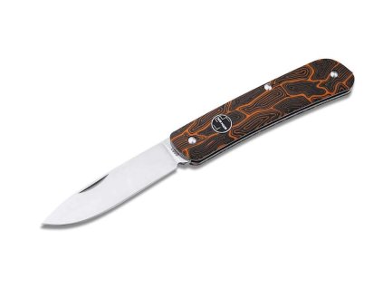 Kapesní nůž Tech Tool Orange Damasteel G10, Böker Plus