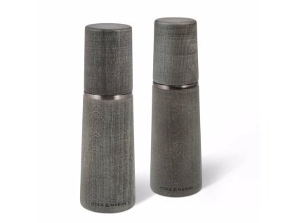 Dárková sada mlýnku na sůl a pepř Marlow Dark Grey Precision+, Cole & Mason