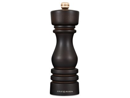 Mlýnek na sůl London Chocolate Wood Precision+ 18 cm, Cole & Mason