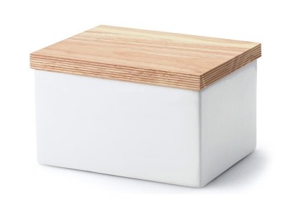 Dóza  17 cm bílá, Continenta