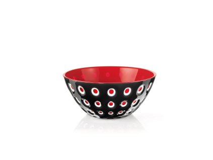 Mísa Le Murrine 20 cm černá, bílá, červená, Guzzini