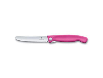 Skládací svačinový nůž Swiss Classic růžový, Victorinox