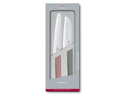 Sada nožů Swiss Modern 2 ks barevná, Victorinox