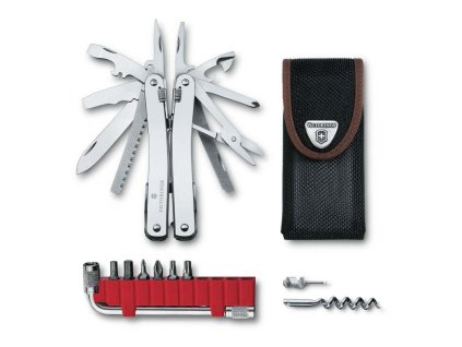 Kleště s ráčnou v nylonovém pouzdře SWISS TOOL Spirit X Plus, Victorinox