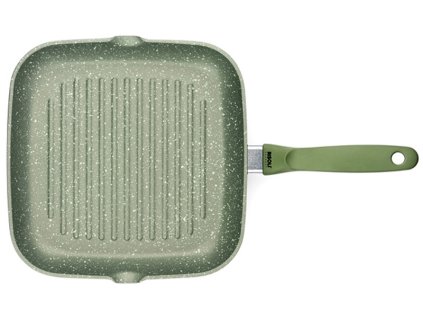 Grilovací pánev 26 cm na indukci DR. GREEN, zelená, Risoli