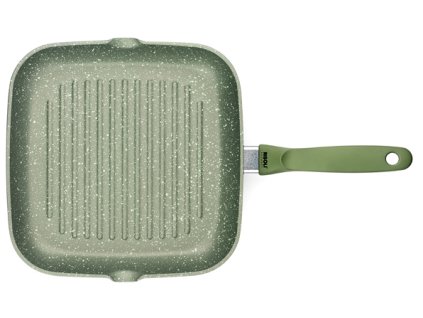 Grilovací pánev 26 cm DR. GREEN, zelená, Risoli