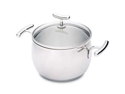 YUMI Hrnec 20cm; 4,4l/skleněná poklice