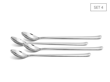 COCKTAIL-LÖFFEL Set 4, Weis