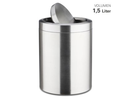 Tisch-Abfallbehälter, Weis