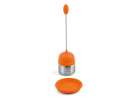 TEE-BRÜHER 40 mm orange, Weis