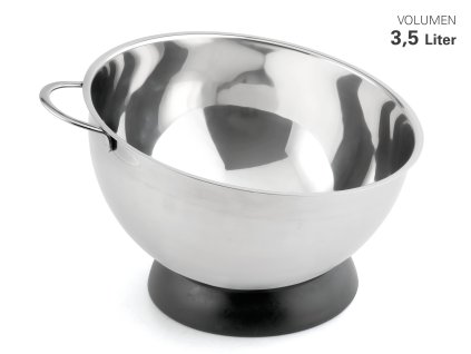 Mísa na mixování s regulačním kroužkem, nerez / plast, ob. 3,5 l, Weis