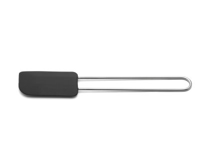 Teigschaber mittel  Silikon schwarz, Weis