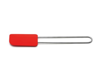 Teigschaber mittel Silikon rot, Weis