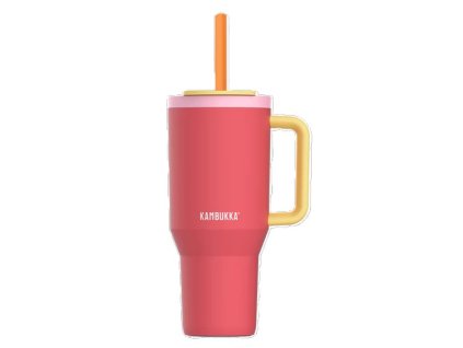 Quencher 950 ml Pink Papaya RIO, růžová Kambukka