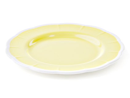 Dezertní talíř 21 cm FLORA, žlutá Guzzini