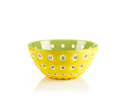 Mísa 25 cm LE MURRINE, žlutá, bílá zelená