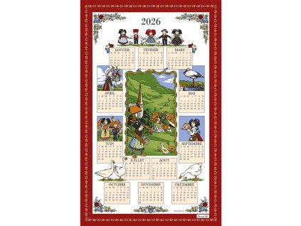 264777 uterka calendrier 2026 hansi 50x80 cm beauville