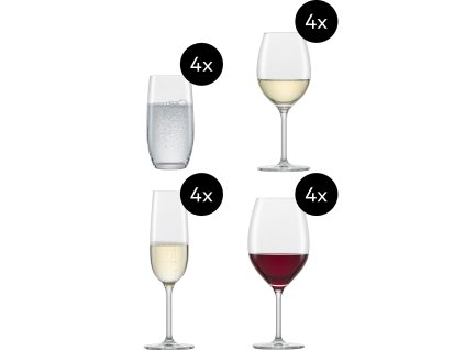 Startovní sada sklenic 8 kusů TULIP Schott Zwiesel