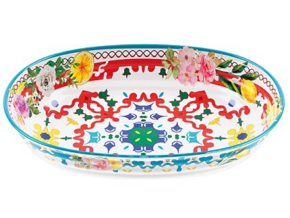 Oválná mísa na rýži FLOWER&LEMON 32.5 cm Guzzini
