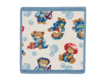 Ručník na obličej 25 x 25 cm LITTLE SKIPPERS, modrá Feiler