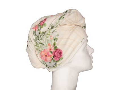 Turban / ručník na vlasy SWEET FLOWERS Feiler
