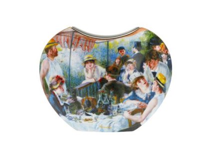 Váza Breakfast of the Rowers Renoir 20 cm, Goebel