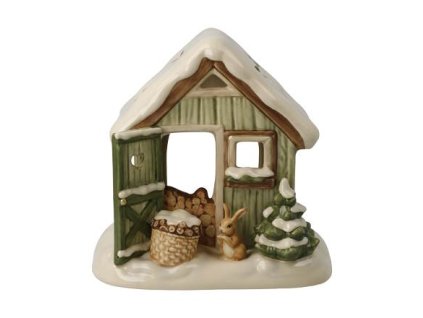Vánoční figurka Winter Cabin, Goebel