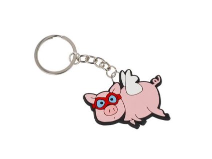 Přívěšek na klíče Ed Heck When Pigs Fly, Goebel