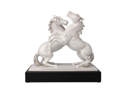 Soška Studio 8 Artiste et Alegria blanc-plat., Goebel