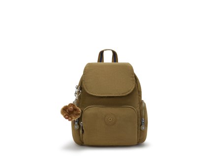 Batoh CITY ZIP MINI Dry Laurel, béžová, Kipling Kipling