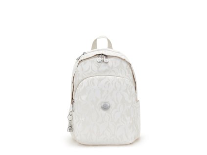 Batoh DELIA Palm Beige Jacquard, béžová, Kipling Kipling