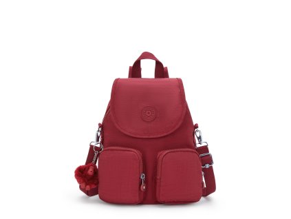 Batoh FIREFLY UP Funky Red, červená, Kipling Kipling