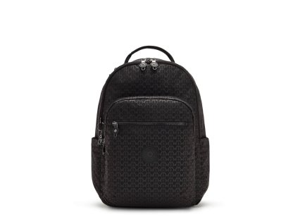 Batoh SEOUL Signature Emb, černá, Kipling Kipling